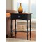 Alaterre Furniture Shaker Cottage End Table, Charcoal Gray ASCA01BL - alternate 3